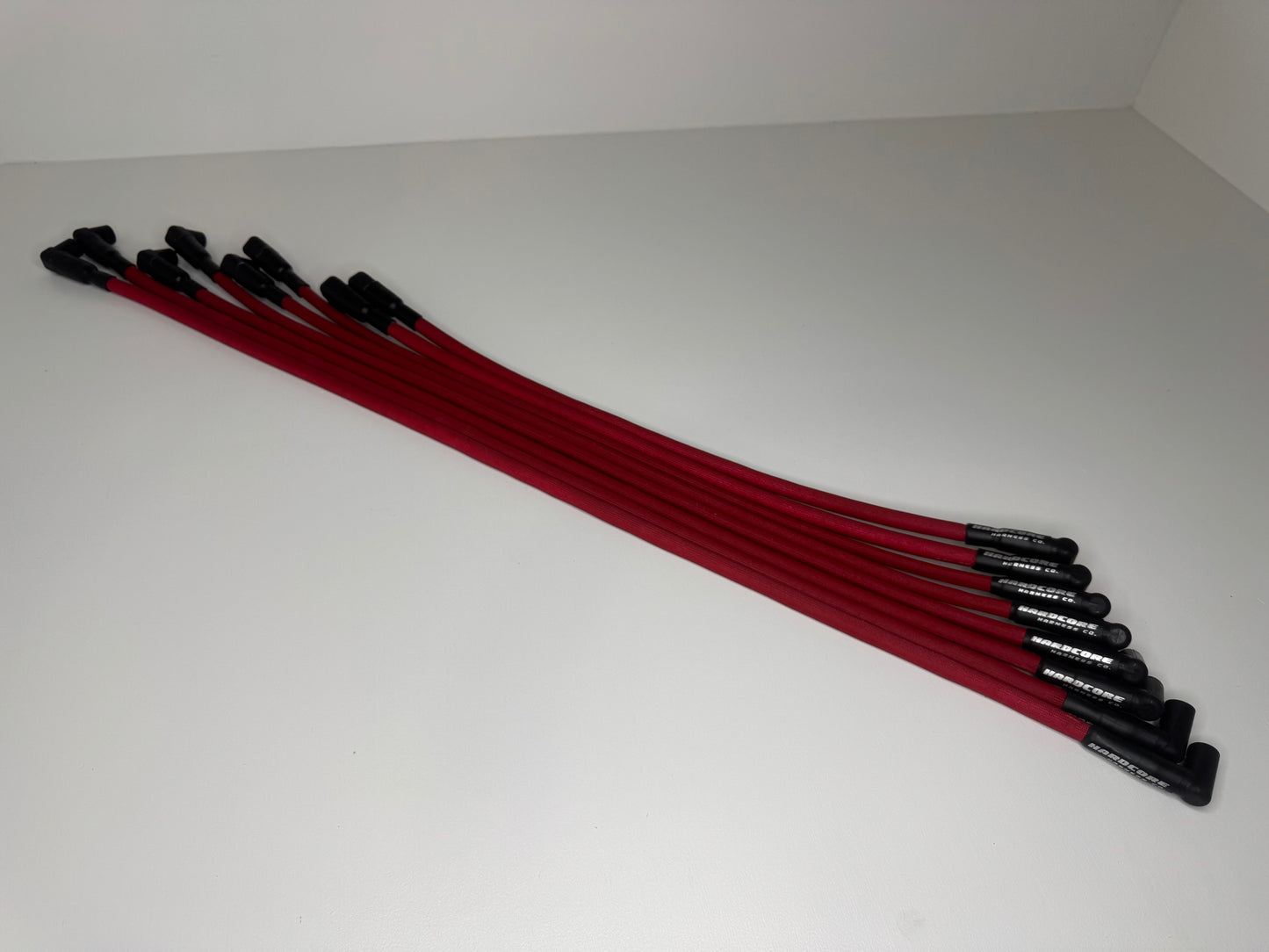 V8 Ignition Wires - "IndestructaWires" - Standard, Fiberglass Braid (1200 °F)