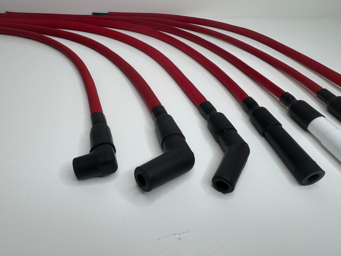 V8 Ignition Wires - "IndestructaWires" - Standard, Fiberglass Braid (1200 °F)