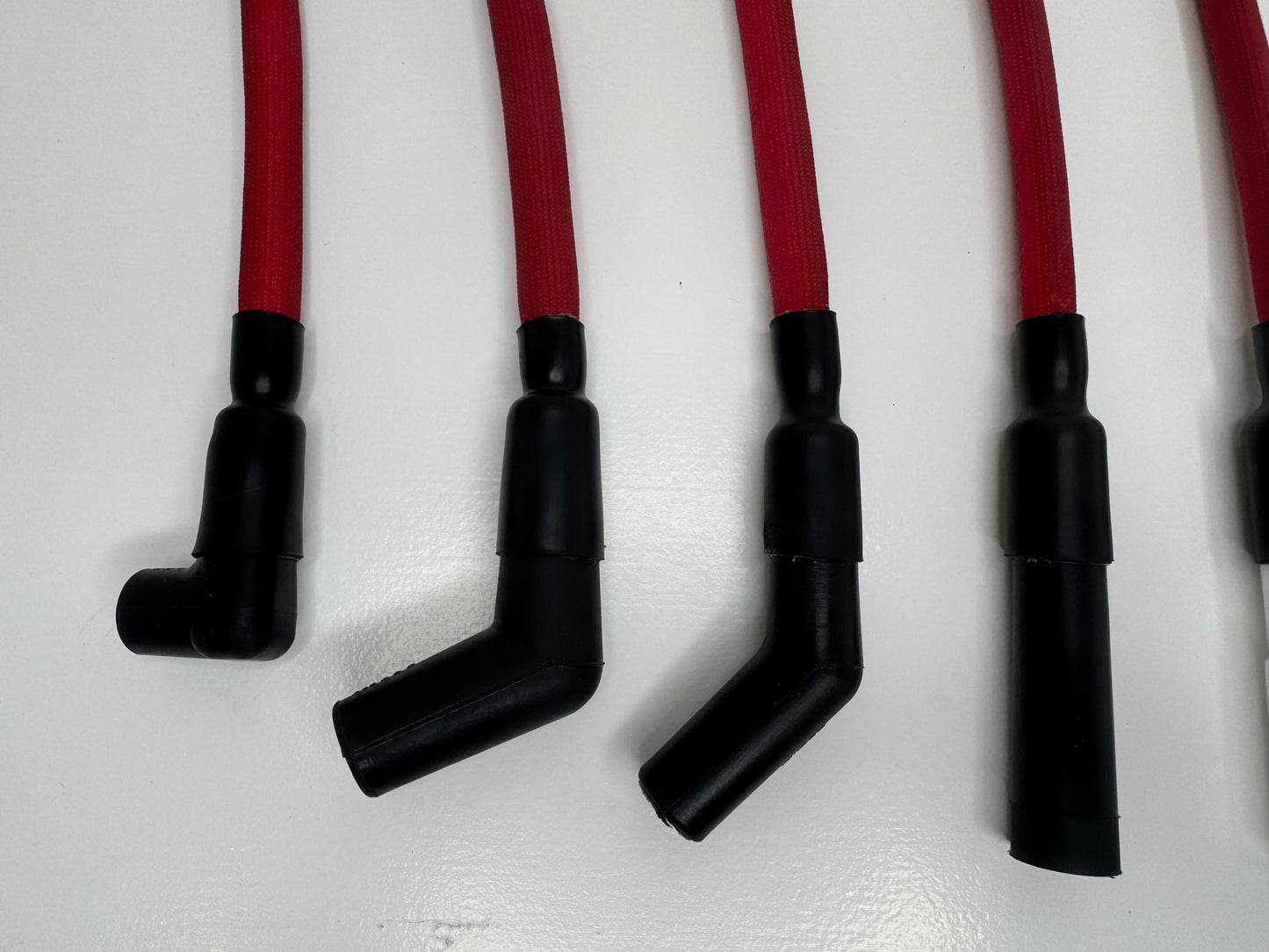 V8 Ignition Wires - "IndestructaWires" - Standard, Fiberglass Braid (1200 °F)