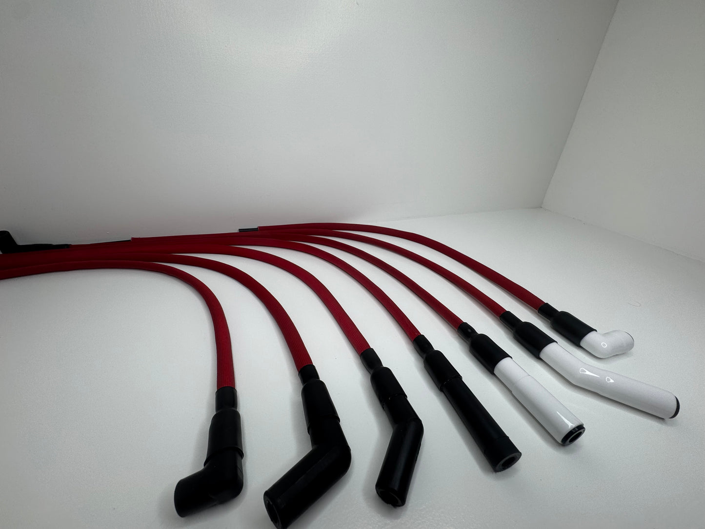 V8 Ignition Wires - "IndestructaWires" - Standard, Fiberglass Braid (1200 °F)