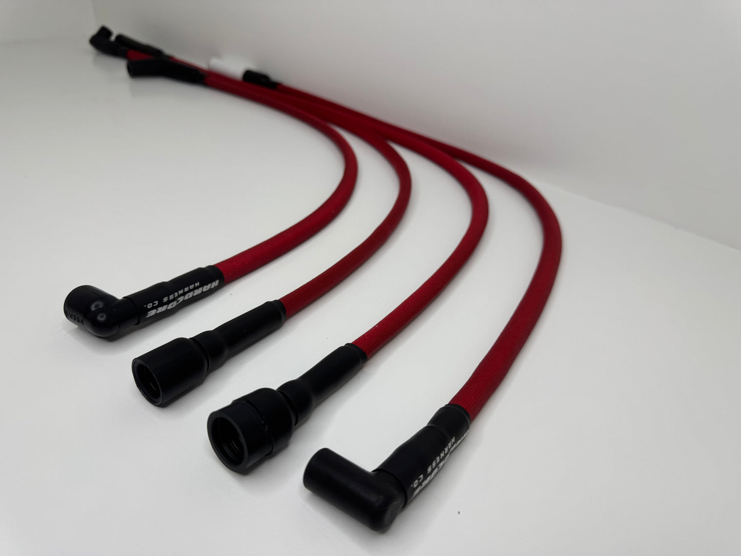 V8 Ignition Wires - "IndestructaWires" - Standard, Fiberglass Braid (1200 °F)