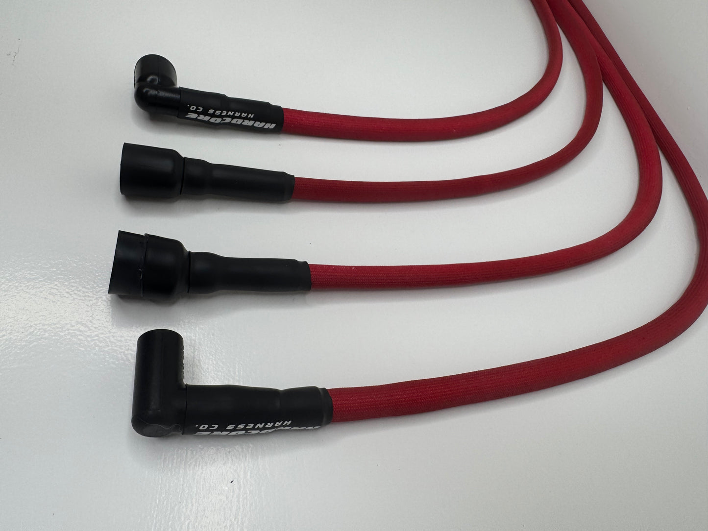 V8 Ignition Wires - "IndestructaWires" - Standard, Fiberglass Braid (1200 °F)