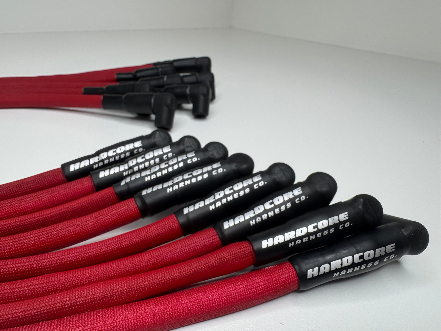 V8 Ignition Wires - "IndestructaWires" - Standard, Fiberglass Braid (1200 °F)