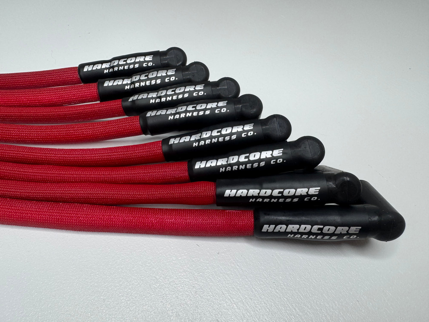 V8 Ignition Wires - "IndestructaWires" - Standard, Fiberglass Braid (1200 °F)