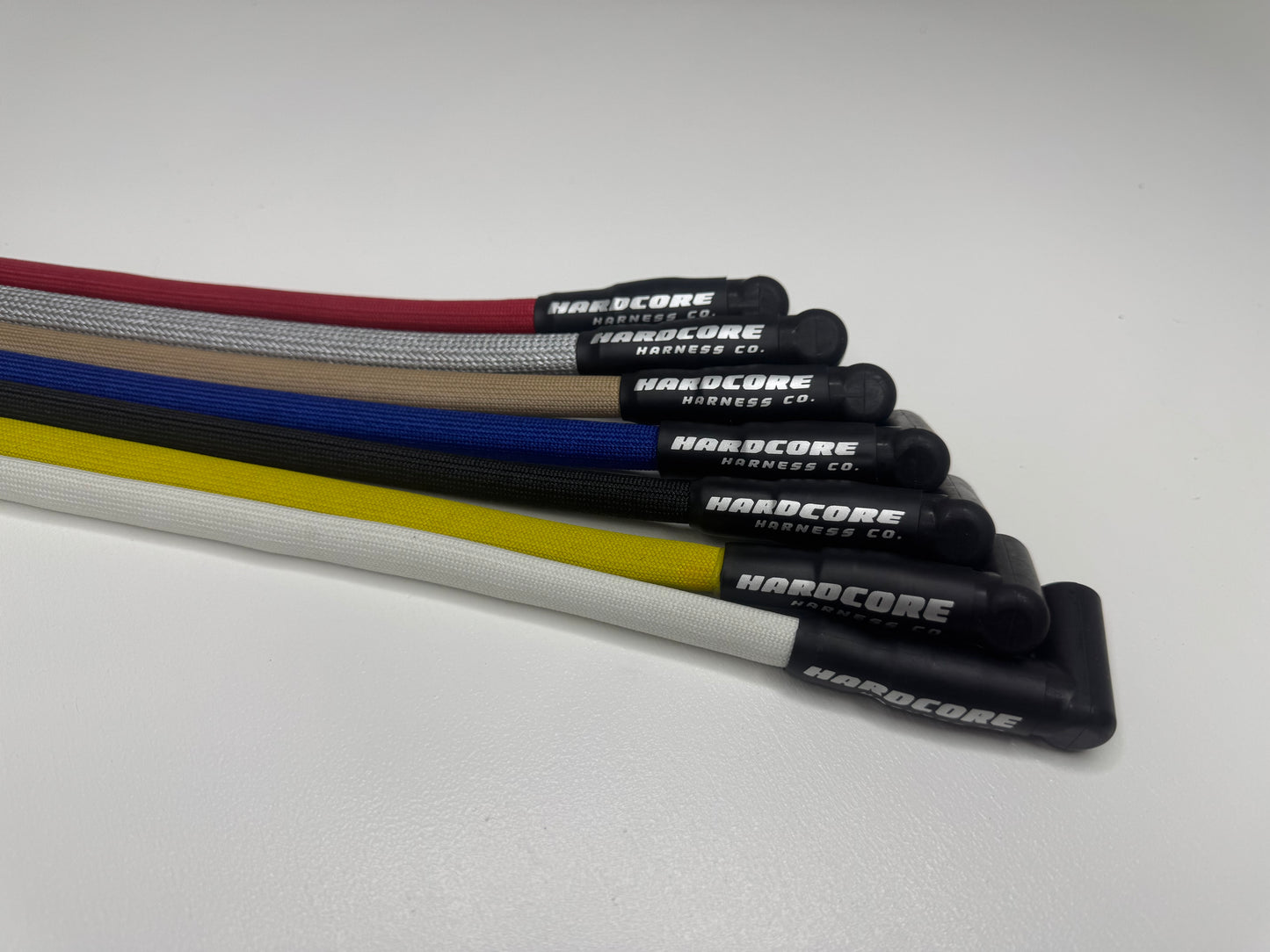 V8 Ignition Wires - "IndestructaWires" - Standard, Fiberglass Braid (1200 °F)