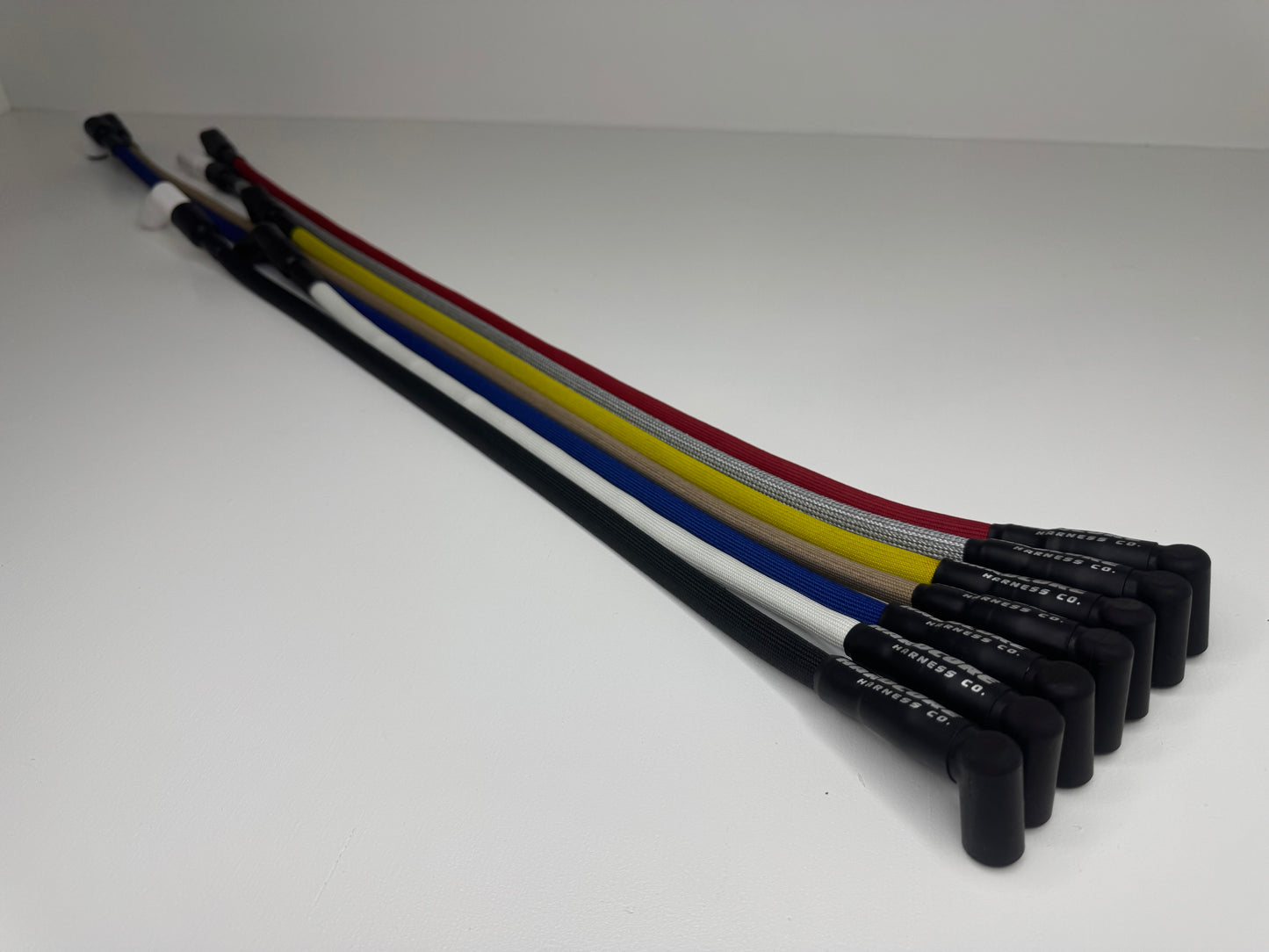 V8 Ignition Wires - "IndestructaWires" - Standard, Fiberglass Braid (1200 °F)