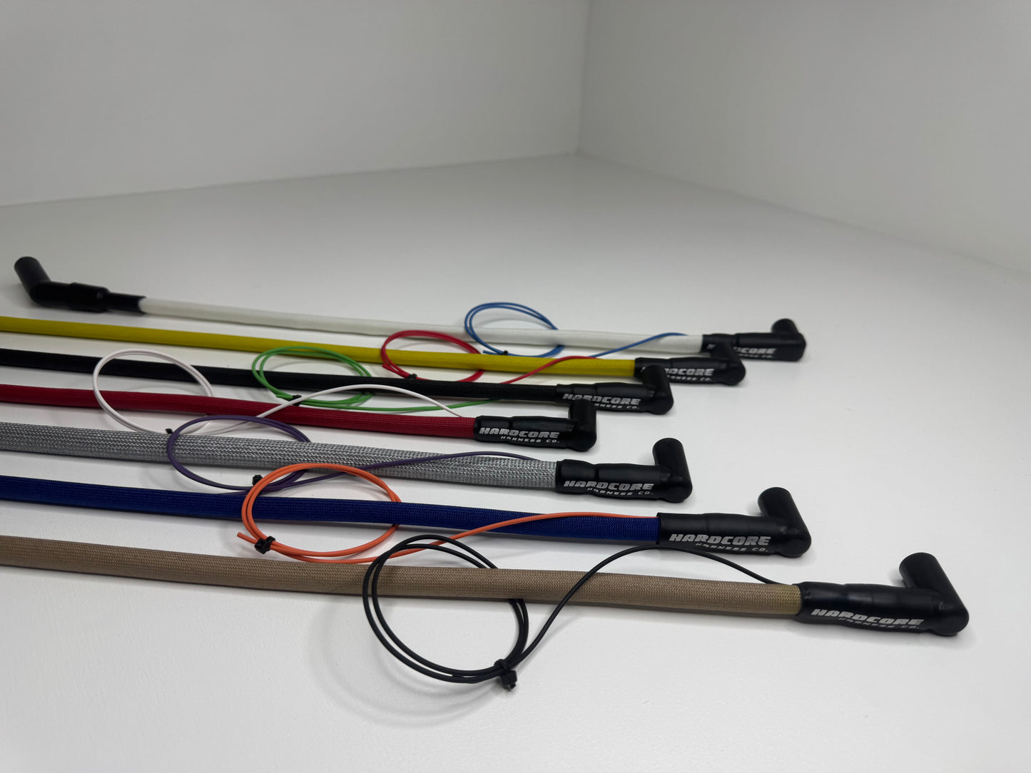 I6/V6 Ignition Wires - "IndestructaWires" - Shielded, Fiberglass Braid (1200 °F)