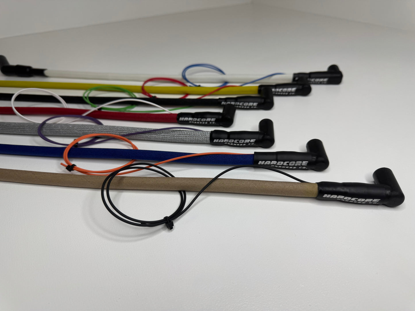 I6/V6 Ignition Wires - "IndestructaWires" - Shielded, Fiberglass Braid (1200 °F)