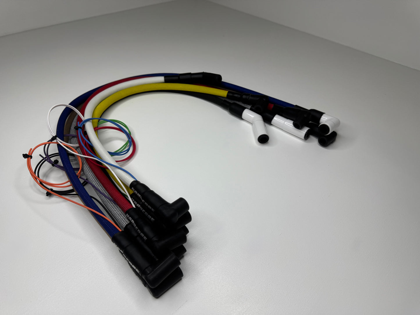 I6/V6 Ignition Wires - "IndestructaWires" - Shielded, Fiberglass Braid (1200 °F)