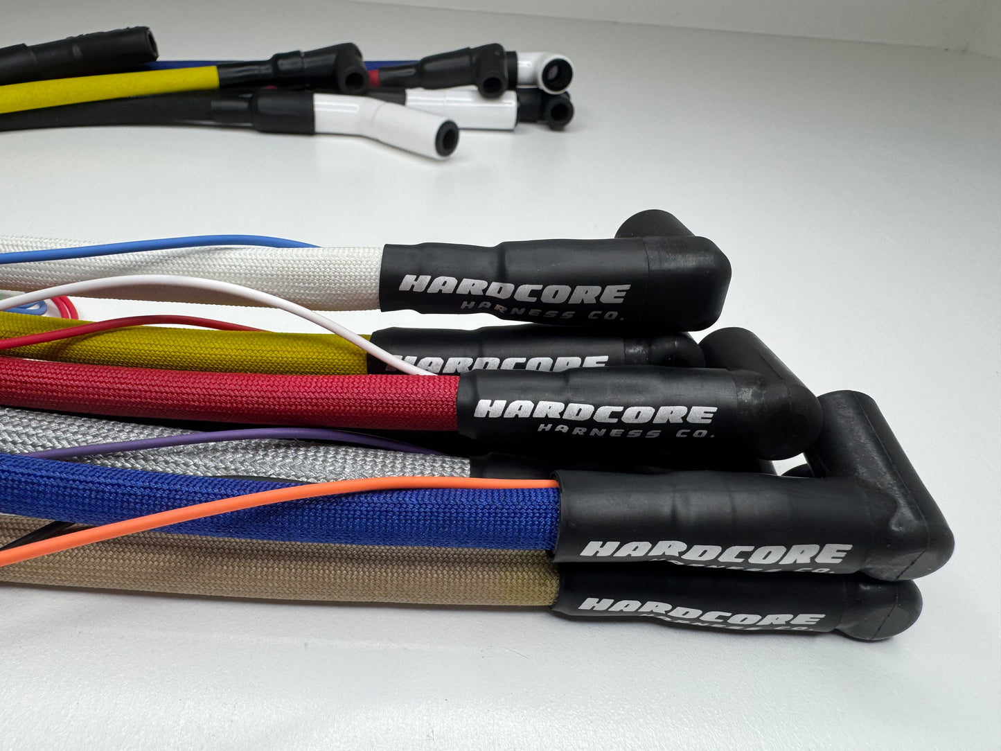 I6/V6 Ignition Wires - "IndestructaWires" - Shielded, Fiberglass Braid (1200 °F)