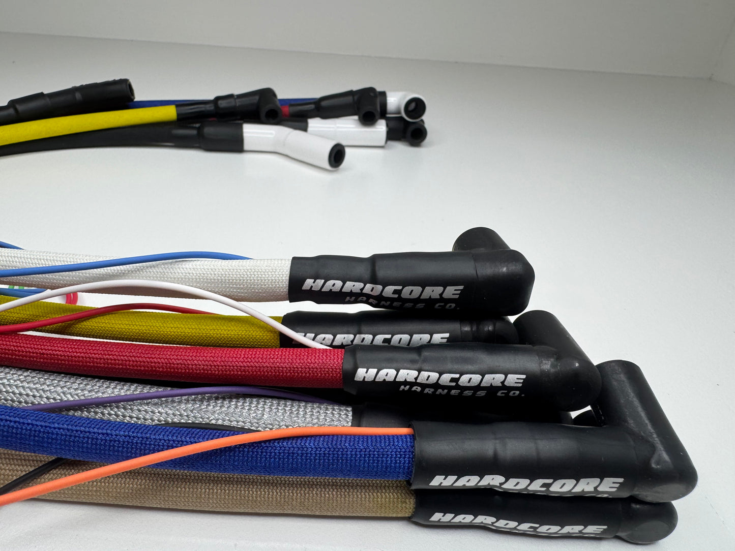 I6/V6 Ignition Wires - "IndestructaWires" - Shielded, Fiberglass Braid (1200 °F)