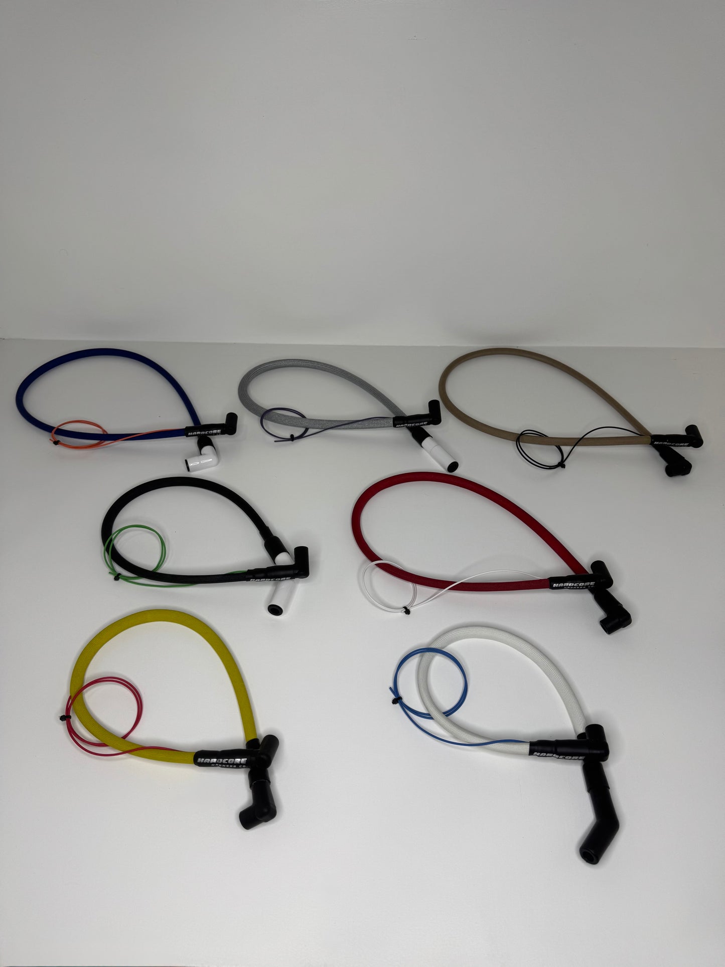 I6/V6 Ignition Wires - "IndestructaWires" - Shielded, Fiberglass Braid (1200 °F)